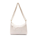 BOLSA DAYSE CROSSBODY PEQUENA EM COURO SMOOTH CHANTILLY OURO