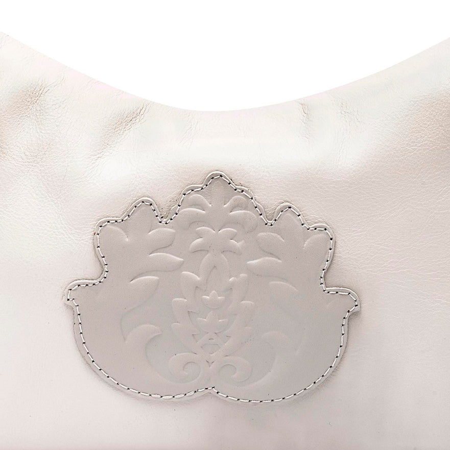BOLSA DAYSE CROSSBODY PEQUENA EM COURO SMOOTH CHANTILLY OURO