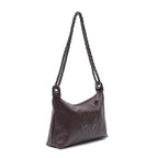BOLSA DAYSE CROSSBODY PEQUENA EM COURO SOFT EXPRESSO ONIX