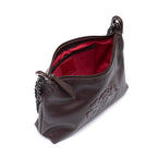 BOLSA DAYSE CROSSBODY PEQUENA EM COURO SOFT EXPRESSO ONIX