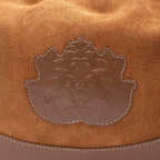 BOLSA DAYSE CROSSBODY PEQUENA CAMURÇA AVELÃ OURO