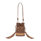 BOLSA BUCKET NEW DIANA PALHA SEXTAVADA AVELÃ
