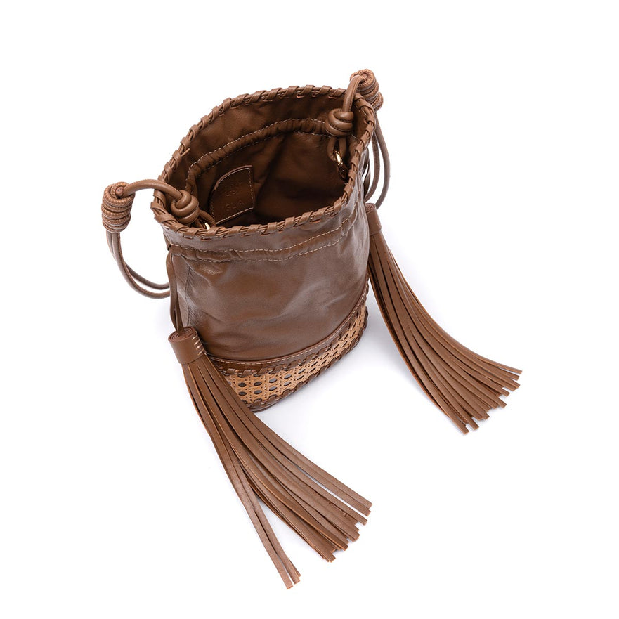 BOLSA BUCKET NEW DIANA PALHA SEXTAVADA PINHÃO
