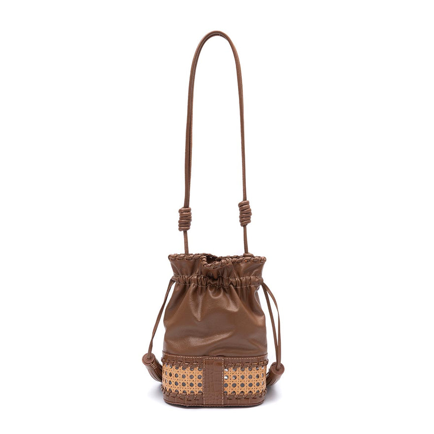 BOLSA BUCKET NEW DIANA PALHA SEXTAVADA PINHÃO