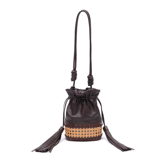 BOLSA BUCKET NEW DIANA PALHA SEXTAVADA PINHÃO