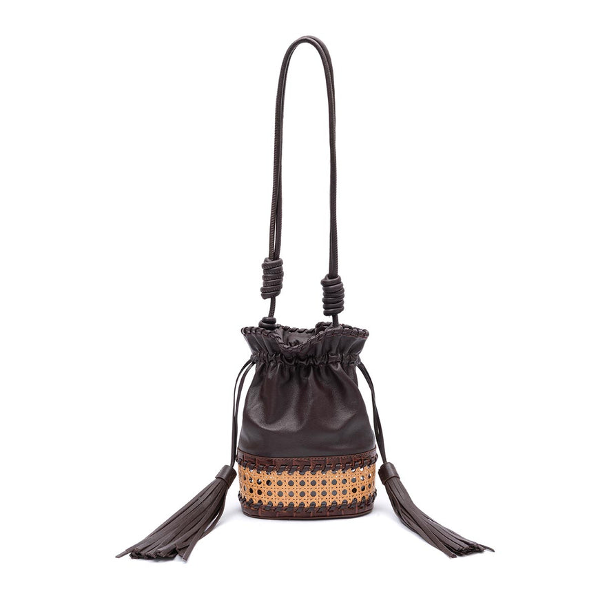 BOLSA BUCKET NEW DIANA PALHA SEXTAVADA PINHÃO