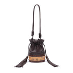 BOLSA BUCKET NEW DIANA PALHA SEXTAVADA PINHÃO