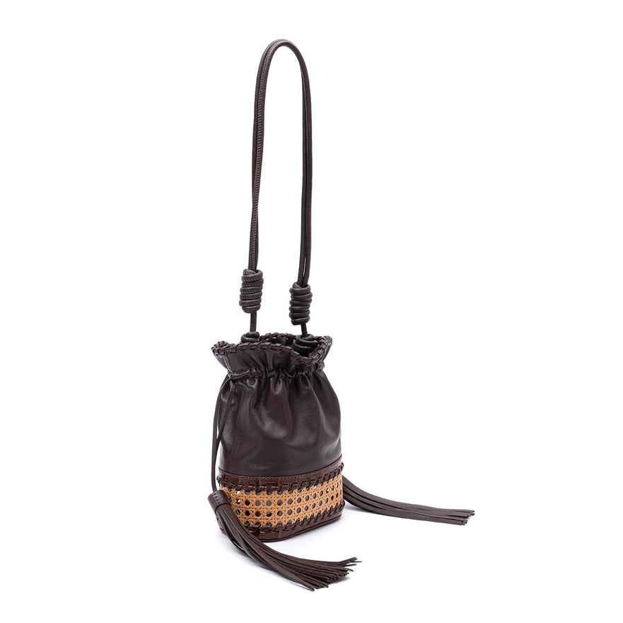 BOLSA BUCKET NEW DIANA PALHA SEXTAVADA PINHÃO