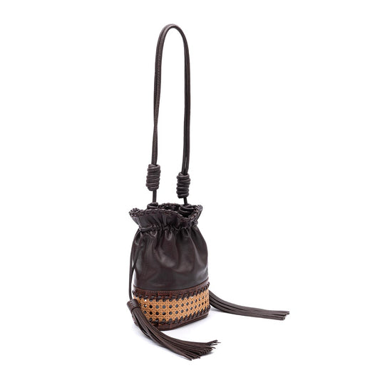 BOLSA BUCKET NEW DIANA PALHA SEXTAVADA PINHÃO