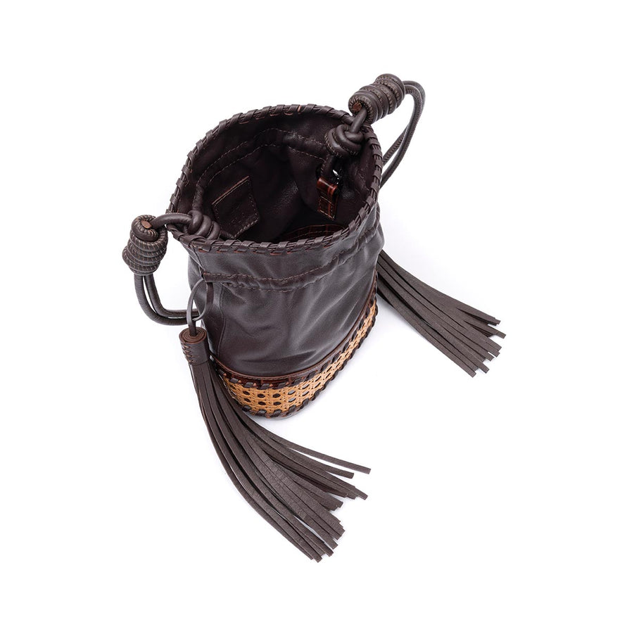 BOLSA BUCKET NEW DIANA PALHA SEXTAVADA PINHÃO