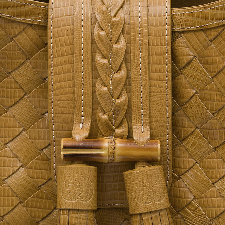 BOLSA HOBO LIZARD TRESSE