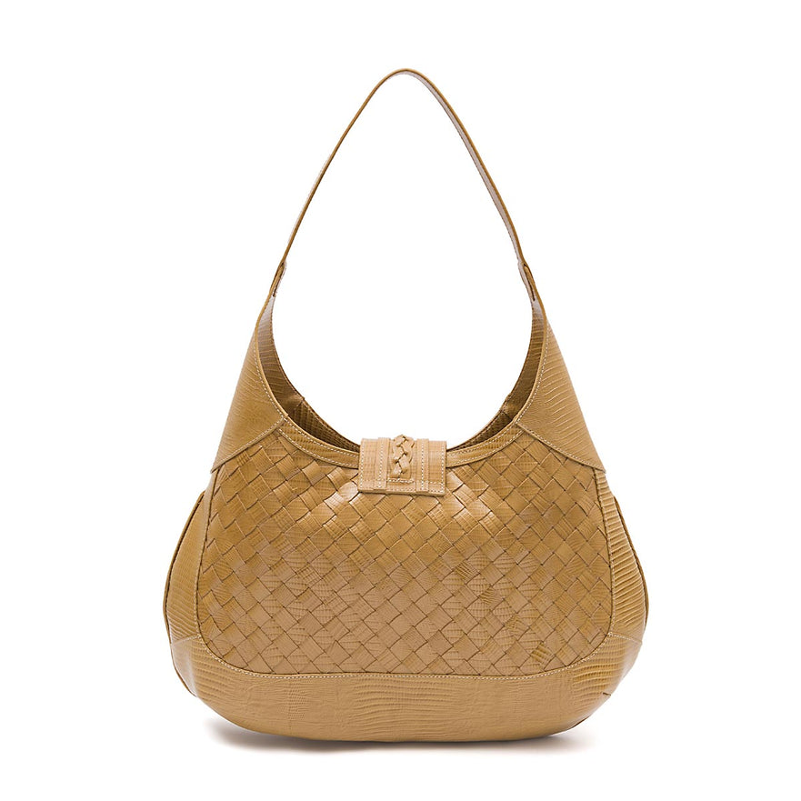BOLSA HOBO LIZARD TRESSE