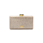 CLUTCH EVA FECHO CRISTAL BRONZE