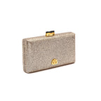 CLUTCH EVA FECHO CRISTAL BRONZE