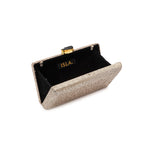 CLUTCH EVA FECHO CRISTAL BRONZE