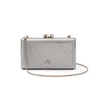 CLUTCH EVA FECHO CRISTAL PRATA