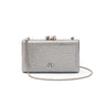 CLUTCH EVA FECHO CRISTAL PRATA
