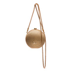 MINI ESFERA CRISTAIS OURO