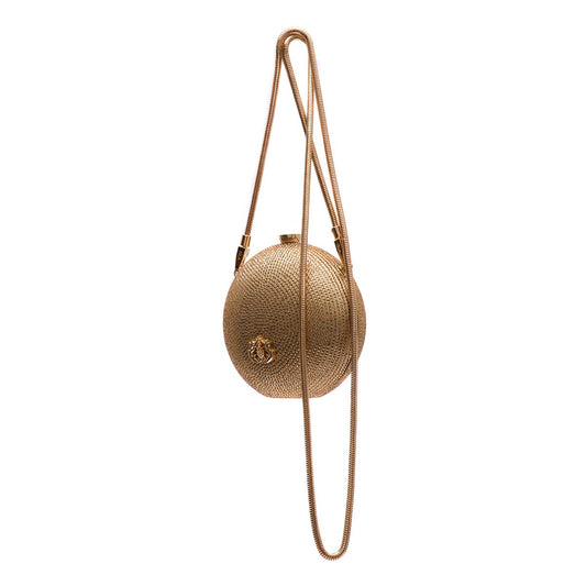 MINI ESFERA CRISTAIS OURO