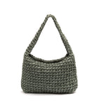 BOLSA LUANNA HOBO RÁFIA JADE