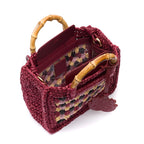 MINI TOTE CROCHÊ TRICOLOR