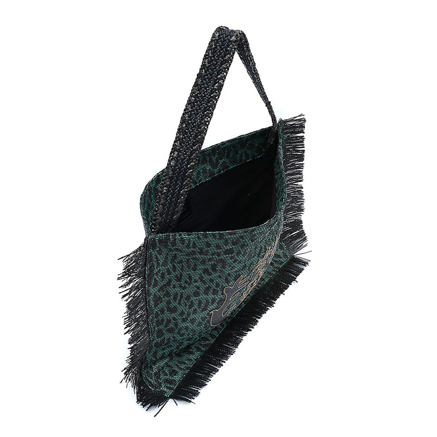 BOLSA HOBO PALHA FRANJA HobO
