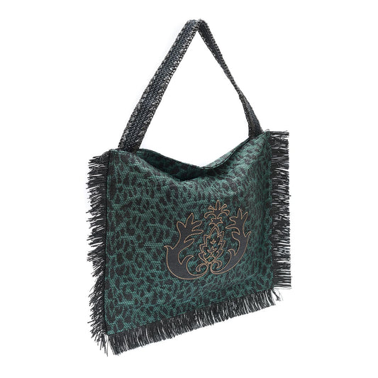 BOLSA HOBO PALHA FRANJA HobO