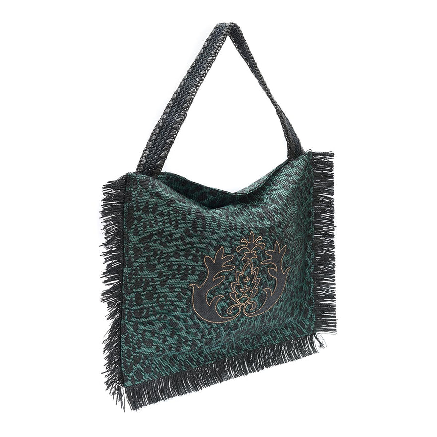 BOLSA HOBO PALHA FRANJA HobO