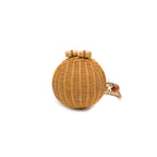 CLUTCH ESFERA RATTAN NATURAL