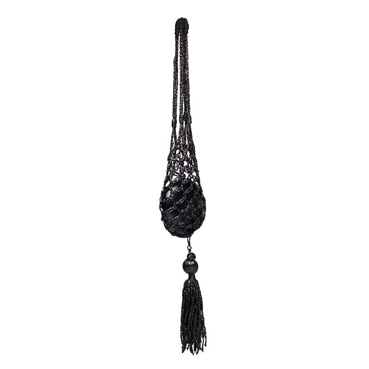BOLSA MAXI ESFERA ARCHÉ RAFIA PRETA