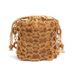 BOLSA BUCKET LARA RATTAN NATURAL