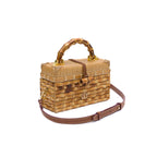 BOLSA TRUNK ELEONORA RATTAN BAMBU