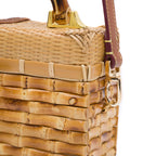 BOLSA TRUNK ELEONORA RATTAN BAMBU