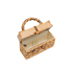 BOLSA TRUNK ELEONORA RATTAN BAMBU