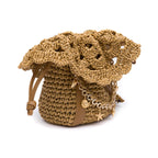 BOLSA BUCKET RAFIA SEA ELEMENTS