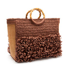 BOLSA TOTE TEDDY CACAU