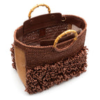 BOLSA TOTE TEDDY CACAU