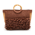 BOLSA TOTE TEDDY CACAU
