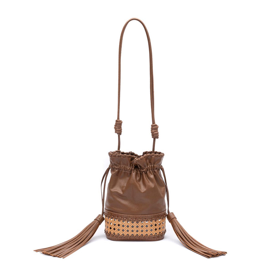BOLSA BUCKET NEW DIANA PALHA SEXTAVADA PINHÃO