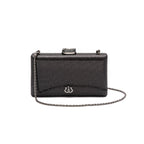 BOLSA CLUTCH EVA FECHO CRISTAL PRETO