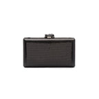 BOLSA CLUTCH EVA FECHO CRISTAL PRETO