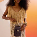 ANNE CAIMAN MARSHMALLOW POUCH BAG