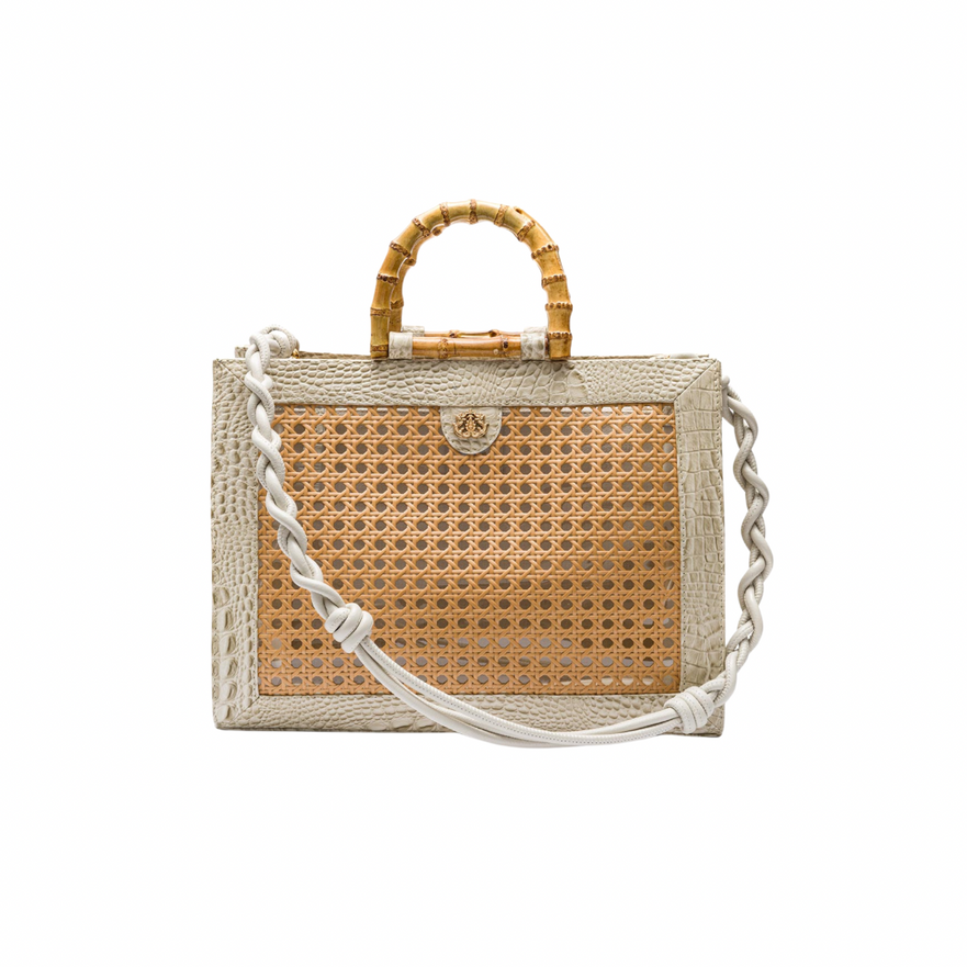 DIANA MAXI BAG IN CHANTILLY MAXI CROCO LEATHER