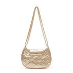 BOLSA SHOUDER SIRENA MINI COCOON OURO LIGHT