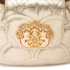 BOLSA SHOUDER SIRENA MINI COCOON OURO LIGHT