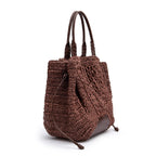 BOLSA SHOPPER LUMIA GRANDE HANDMADE PINHÃO