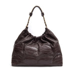 BOLSA HOBO MAREA PATCH SCALE COURO  EXPRESSO