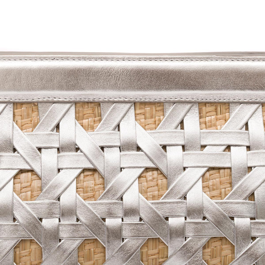 MAXI WOVEN POUCH BAG