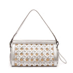 MAXI WOVEN POUCH BAG