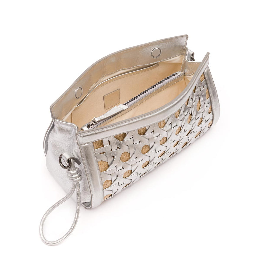 MAXI WOVEN POUCH BAG